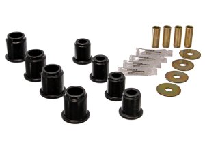 Toyota Tacoma Control Arm Bushing Set - Front - Energy Suspension - Hyper-Flex Performance Polyurethane - Black - `95-`04 Toyota Tacoma Control Arm Bushing Set - Front - Energy Suspension - Hyper-Flex Performance Polyurethane - Black - `95-`04